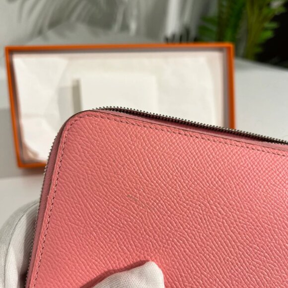 Hermés Pink Silk'In Classique Long Wallet - Picture 12 of 12
